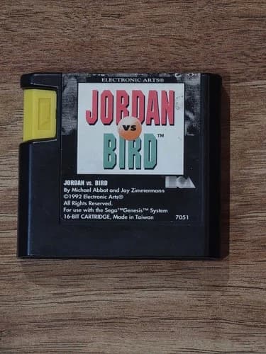 Jordan Vs Bird NBA EA SPORTS Megadrive (Sega Genesis, 1992)
