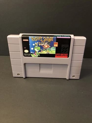 MINT ! Yoshi’s Safari (Super Nintendo Entertainment System, 1993) SNES
