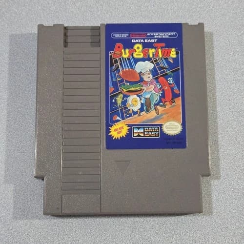 Burger Time (Nintendo Entertainment System, 1987) NES Cartridge ONLY