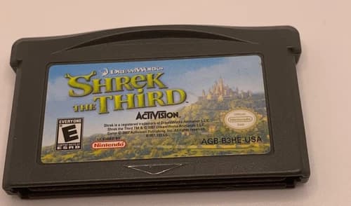 Shrek the Third - Nintendo Game Boy Advance Gameboy GBA