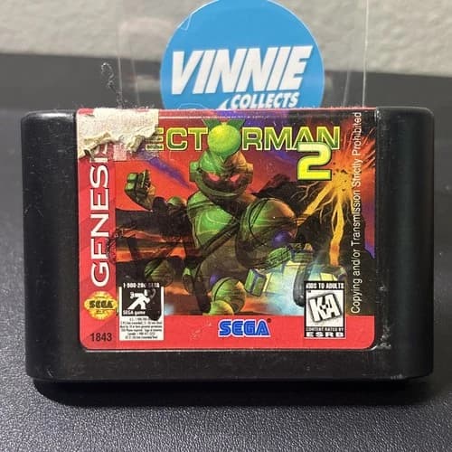 Vectorman 2 (Sega Genesis) Cartridge Only Tested Working