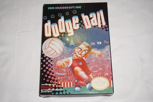 Super Dodge Ball (Nintendo NES) Complete in Box CIB