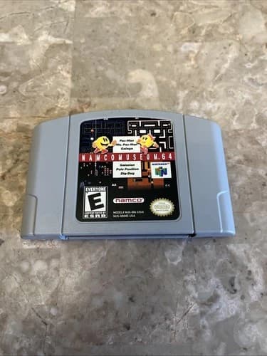 Namco Museum 64 - Nintendo N64 Authentic Cartridge - tested and working
