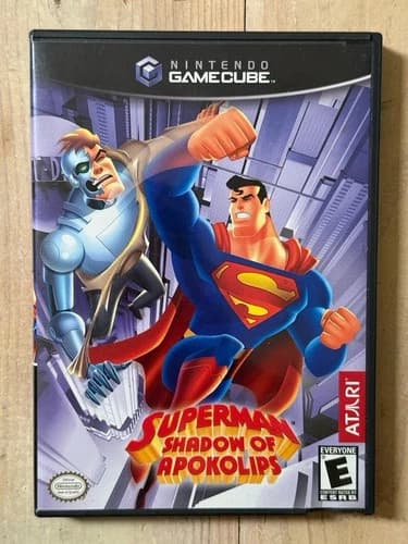 Superman: Shadow of Apokolips (Nintendo GameCube, 2003) - Tested!