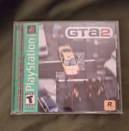 Grand Theft Auto 2 GTA 2 PS1 PlayStation 1 Complete CIB Greatest Hits