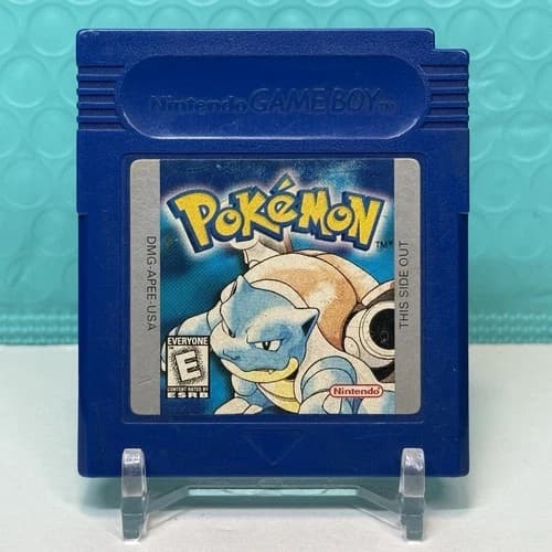 Pokemon Blue Version – GameBoy [Authentic – New Save Battery] Cartridge Only