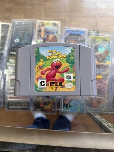 Sesame Street Elmo's Letter Adventure | Nintendo 64 N64