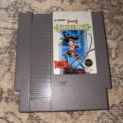 Castlevania II: Simon's Quest (Nintendo Entertainment System NES) Very Good
