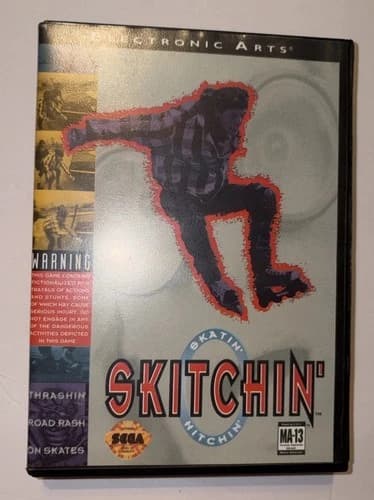 Skitchin' (Sega Genesis) Complete - Tested - Authentic