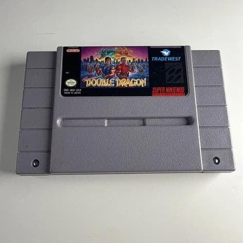 Super Double Dragon (Super Nintendo SNES) CARTRIDGE ONLY Tested And working