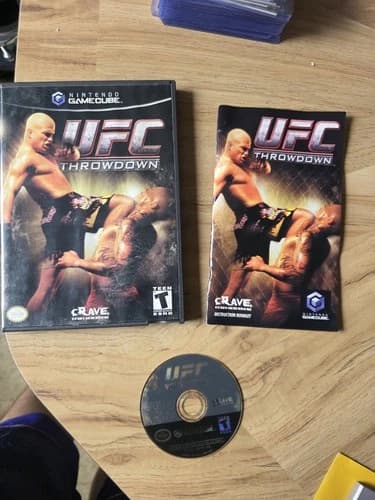 UFC: Throwdown - Nintendo GameCube. Complete. Free Shipping