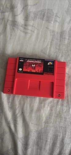 Acclaim Spider-Man and Venom Maximum Carnage Red Cartridge SNES Game NTSC-U/C