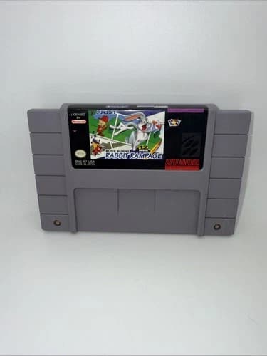 Bugs Bunny Rabbit Rampage (Super Nintendo SNES, 1994)