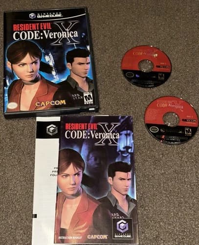 Resident Evil - Code Veronica X Nintendo GameCube Complete In Box CIB Authentic