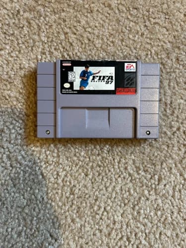FIFA Soccer 97 (Super Nintendo Entertainment System, 1997) SNES cartridge only