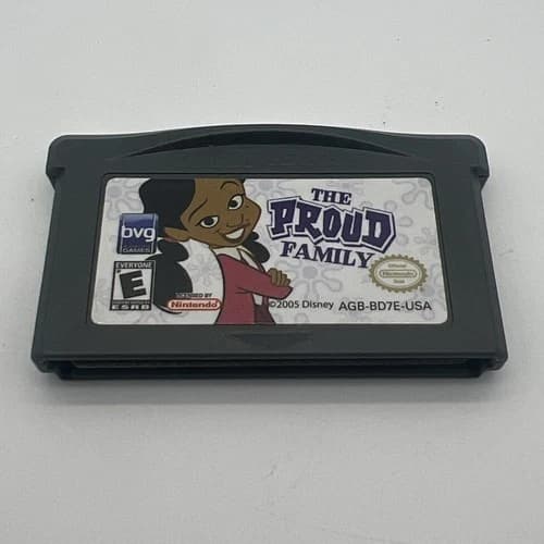 Disney's The Proud Family GBA Nintendo Game Boy Advance Cartridge Only