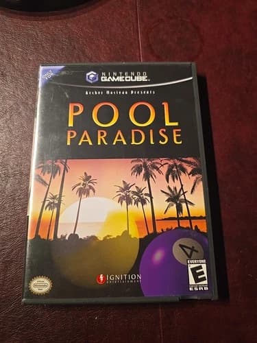 Pool Paradise (Nintendo GameCube, 2004) Clean Copy, CIB, Tested, Minty