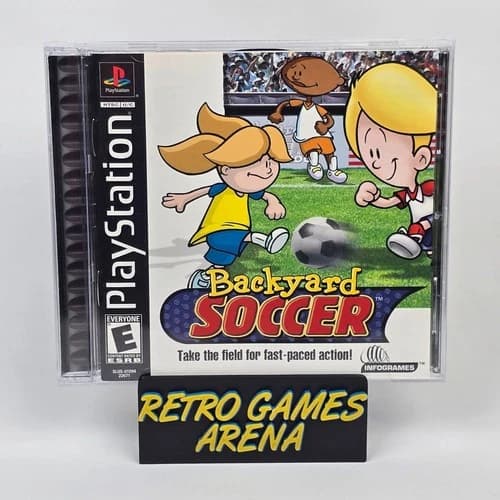 Backyard Soccer (PlayStation 1 PS1) CIB COMPLETE