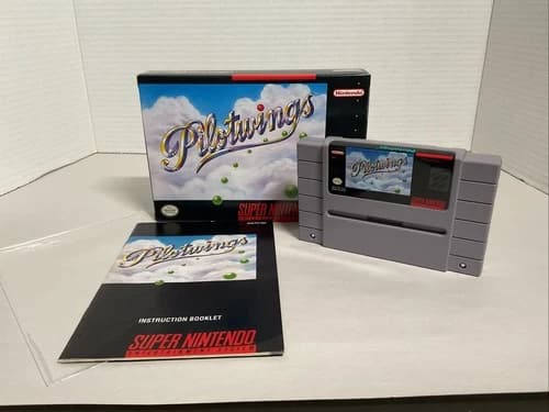 PILOTWINGS (Super Nintendo, 1991) Complete! CIB!