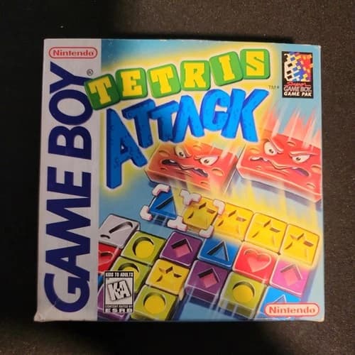 Tetris Attack Nintendo Game Boy Complete in Box CIB - Not Tested