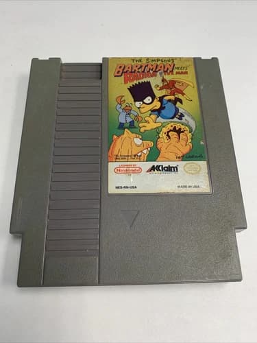 The Simpsons: Bartman Meets Radioactive Man (Nintendo NES) - Game Only
