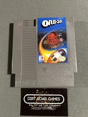 ORB-3D (Nintendo NES, 1989) TESTED!