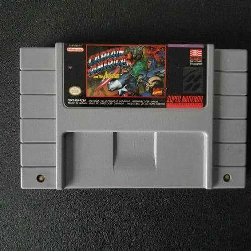 (SNES) Captain America and the Avengers (Cartridge Only Tested & Works)