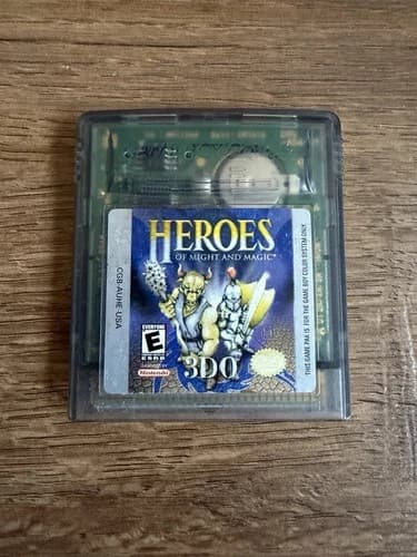 Heroes of Might and Magic (Nintendo Gameboy Color, 2000) Authentic Cart Only