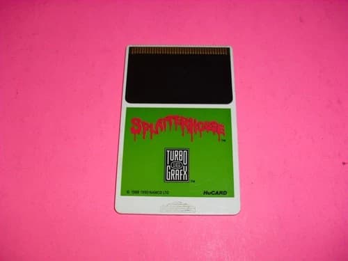 Splatterhouse HuCard ONLY in GREAT COND for TurboGrafx 16 TG16 1990! TESTED