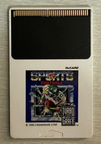 TV Sports Football - (Turbo GrafX 16)