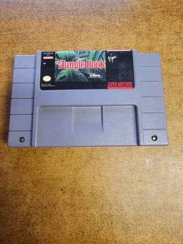 Disney's The Jungle Book (Super Nintendo Entertainment System, 1994)(TESTED)