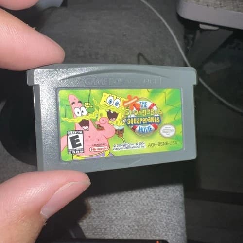 SPONGEBOB SQUAREPANTS: THE MOVIE NINTENDO GAMEBOY ADVANCE SP GBA