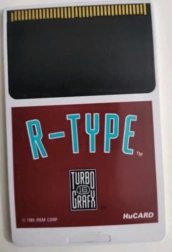R-Type, Turbografx 16, Cartridge Only, FREE SHIPPING! (2)