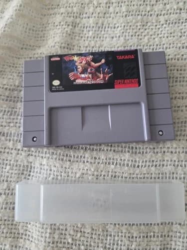 Fatal Fury Takara Authentic Super Nintendo SNES Game Cartridge TESTED