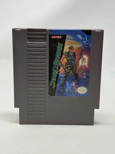 Snake's Revenge Nintendo Entertainment System NES Authentic Tested Cleaned Pins