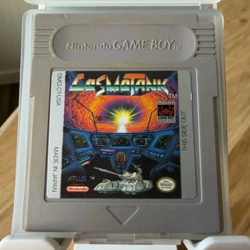 Cosmo Tank (Nintendo Gameboy, 1990) Cartridge Only - Authentic, Tested & Works