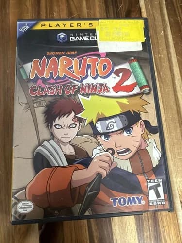 Naruto Clash of Ninja 2 Nintendo GameCube Player’s Choice Complete