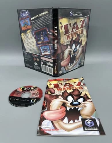 Taz: Wanted (Nintendo GameCube, 2002) Complete CIB