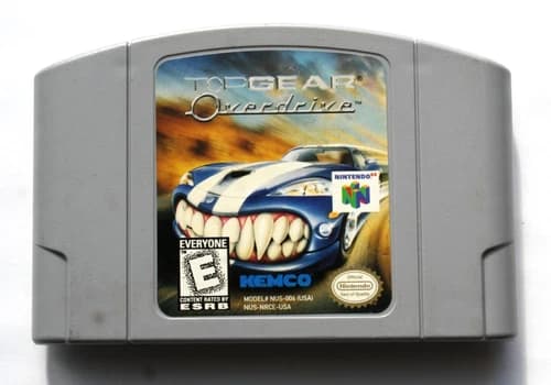 Top Gear Overdrive (Nintendo 64, 1998) N64 TESTED