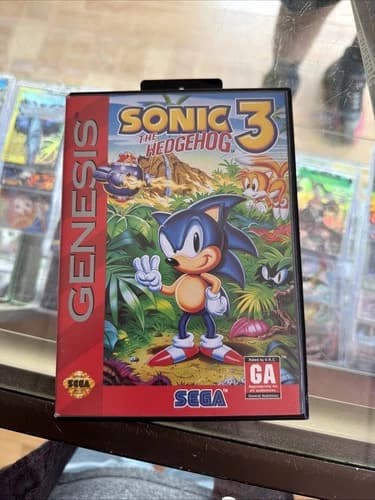 Sonic the Hedgehog 3 (Sega Genesis, 1994) Complete