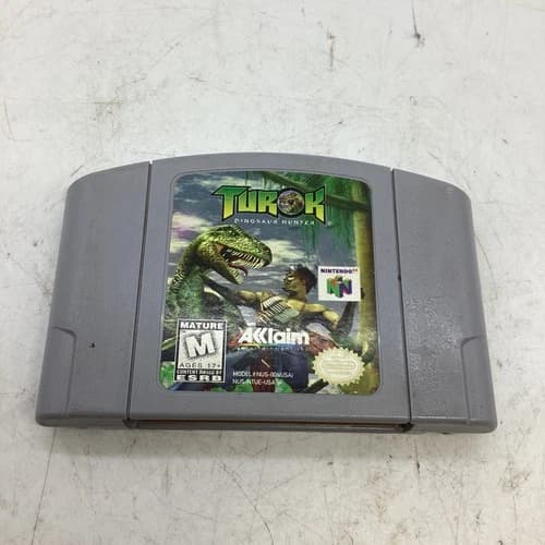 Turok: Dinosaur Hunter Nintendo 64 N64 Authentic Cartridge Only (EL1115112)