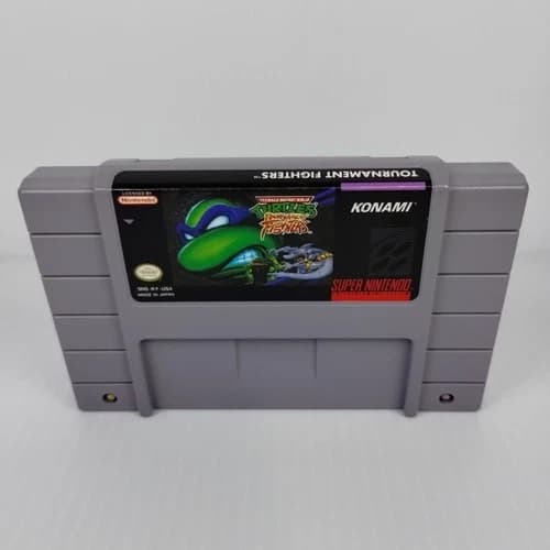 Teenage Mutant Ninja Turtles: Tournament Fighters ( Nintendo SNES) Free Shipping
