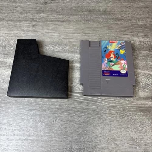 The Little Mermaid NES Game Nintendo Tested and Working Disney Video Game