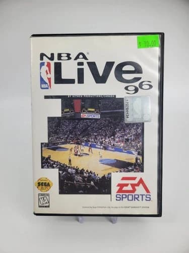 NBA Live '96 (Sega Genesis, 1995) Complete in box | Tested