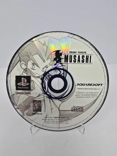 Brave Fencer Musashi - PlayStation 1 PS1 - Disc Only - Tested - Resurfaced