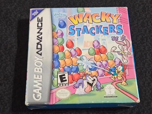 694: Game Boy Advance Tiny Toon Adventures: Wacky Stackers Complete Nintendo GBA