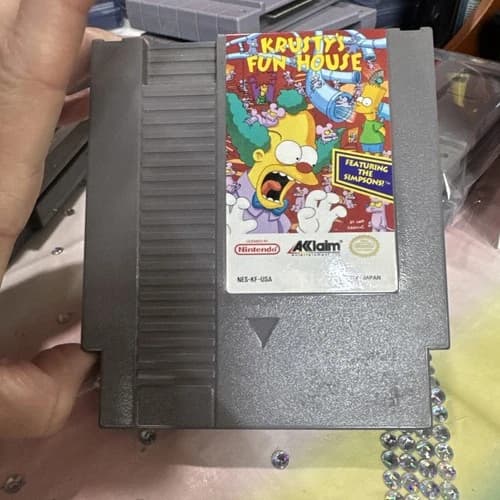 Krusty's Fun House Nintendo Entertainment System, 1992 NES