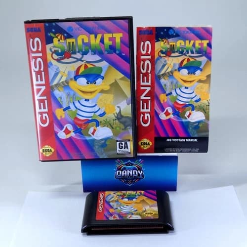 Socket Authentic, Tested - Sega Genesis