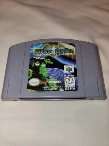 War Gods (Nintendo 64 N64, 1997) Authentic Cartridge Only - Tested