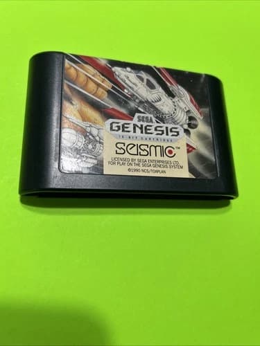 Hellfire (Sega Genesis, 1990) Tested -Very Nice Authentic